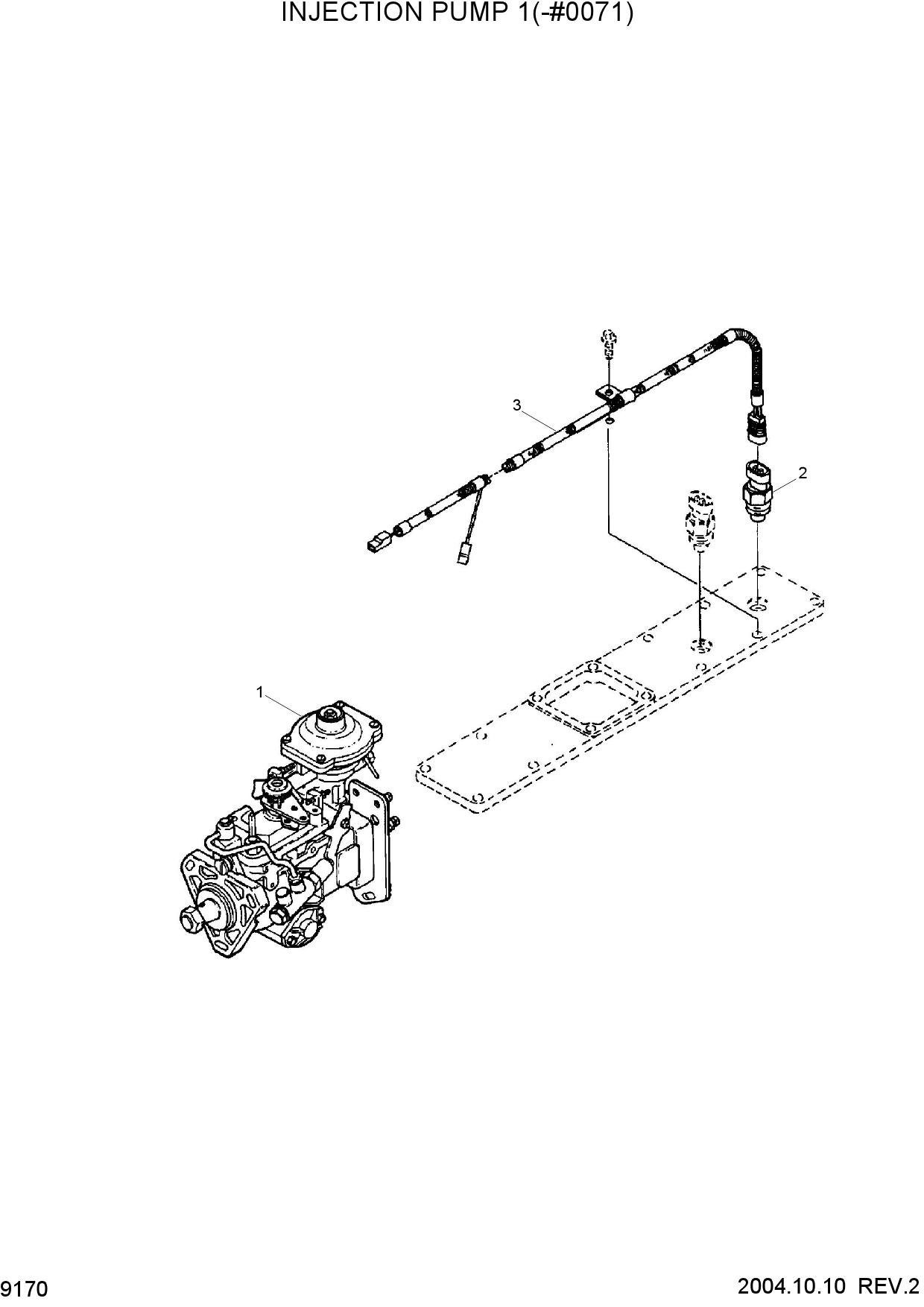 INJECTION PUMP 1(-#0071)