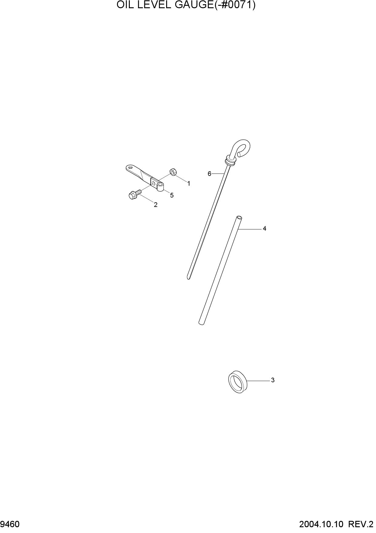 OIL LEVEL GAUGE(-#0071)