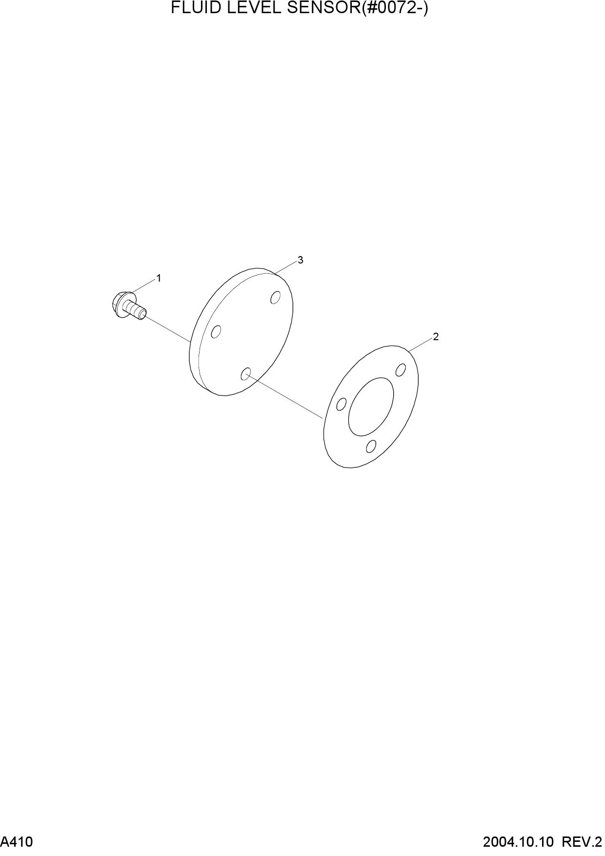 FLUID LEVEL SENSOR(#0072-)