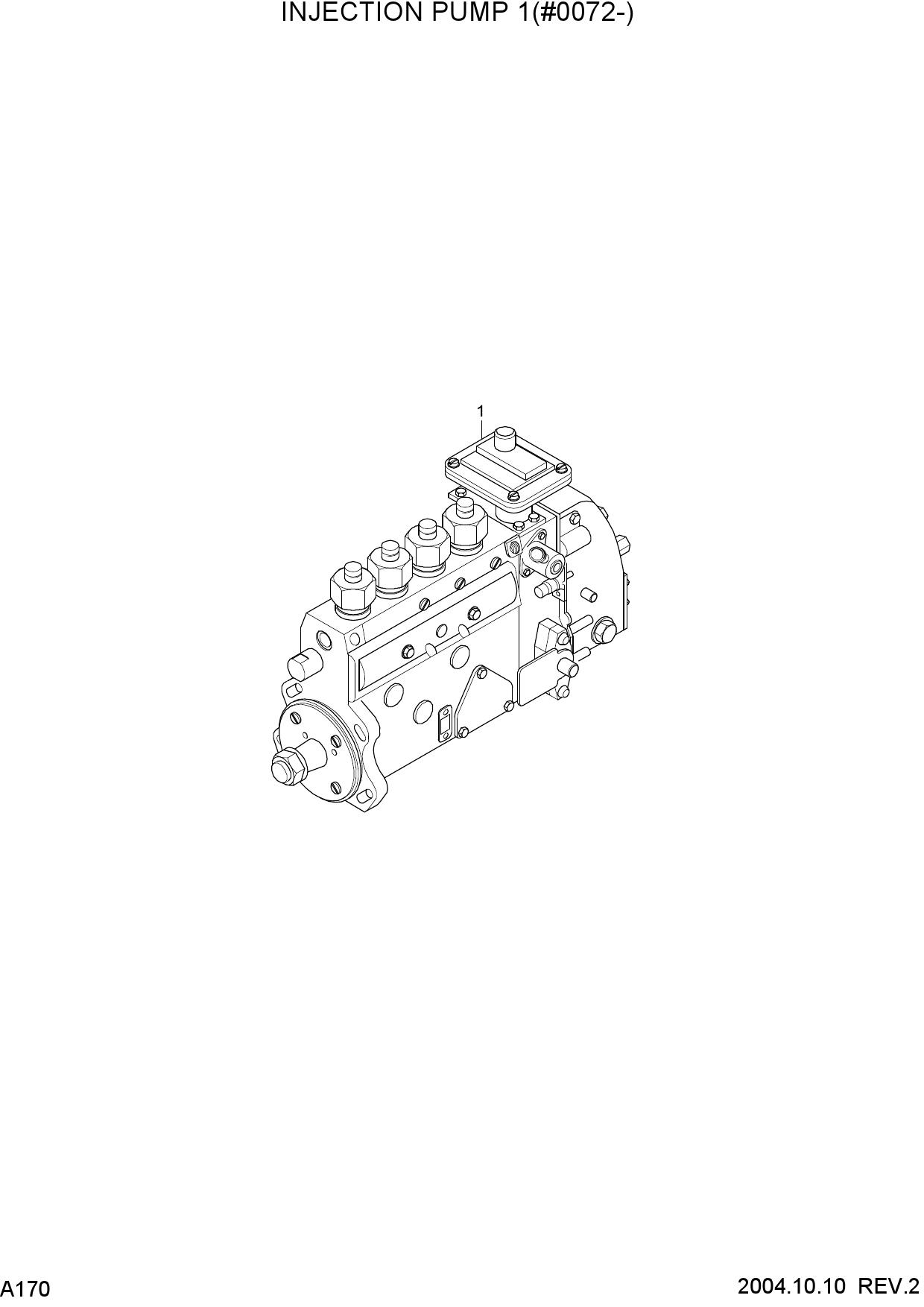 INJECTION PUMP 1(#0072-)
