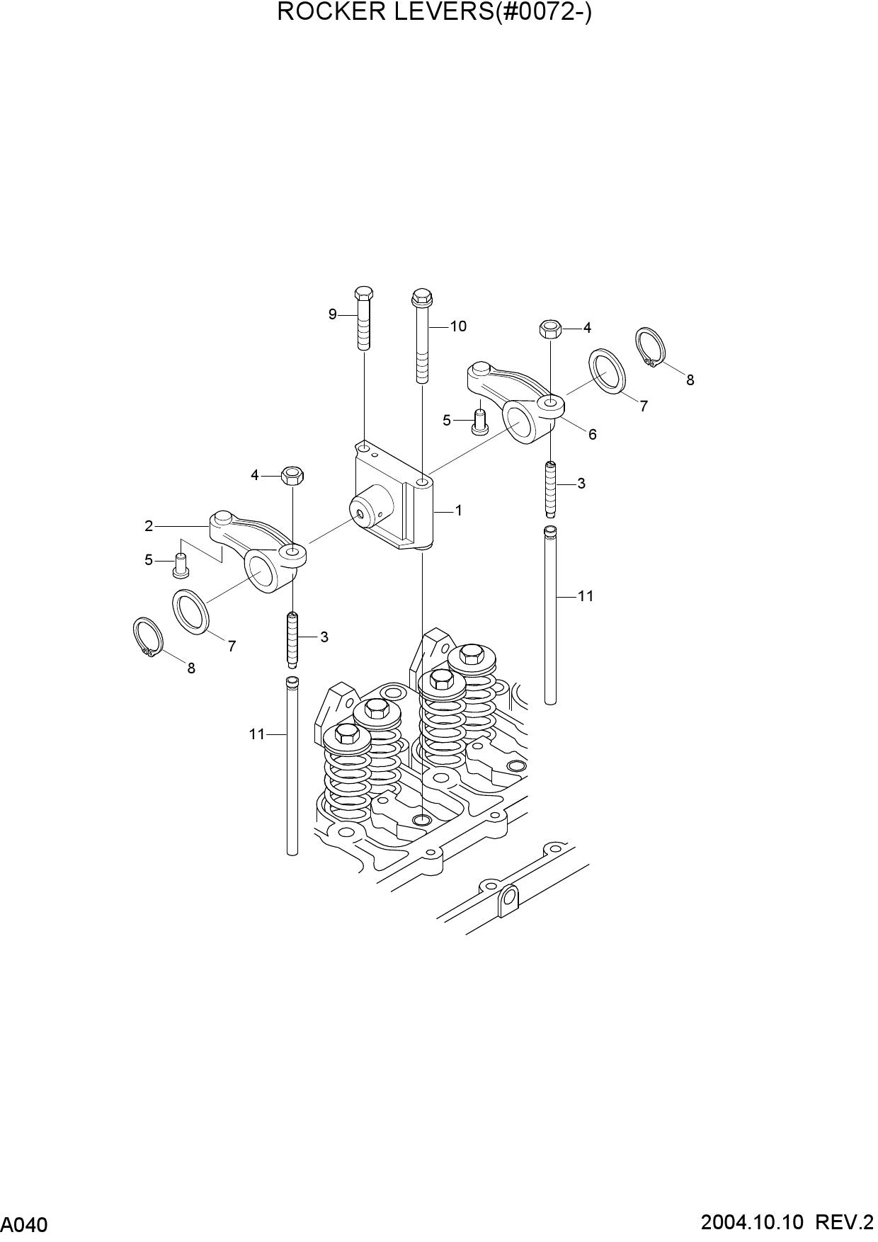 ROCKER LEVERS(#0072-)
