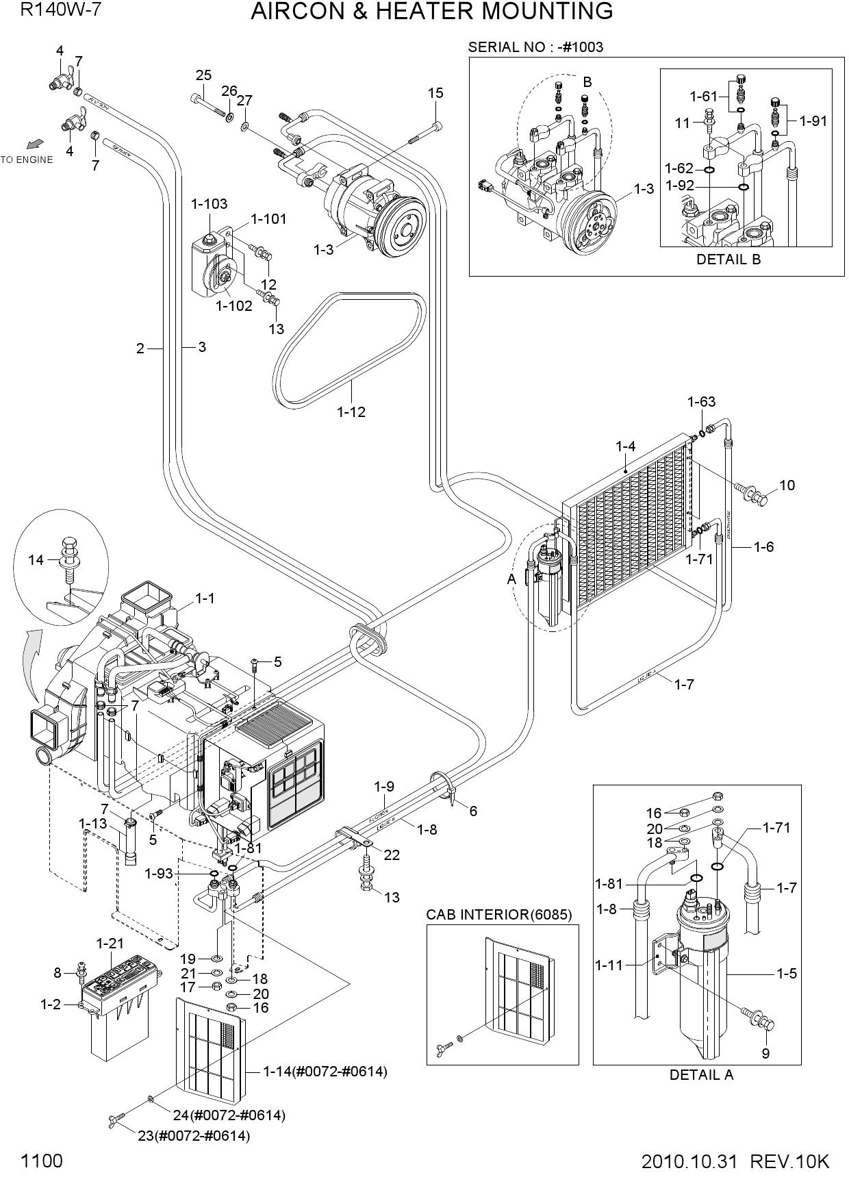 AIRCON &amp; HEATER MOUNTING