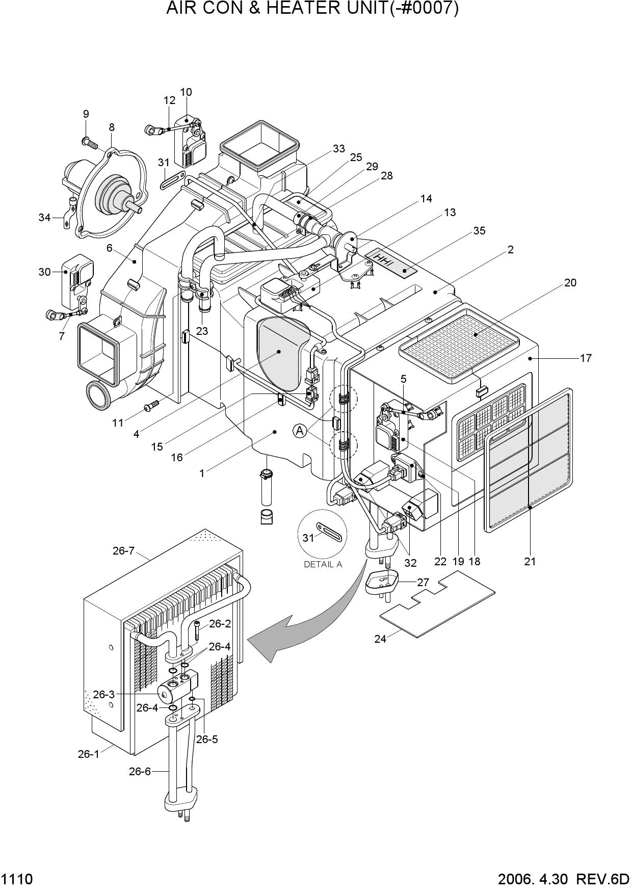 AIRCON &amp; HEATER UNIT(-#0007)
