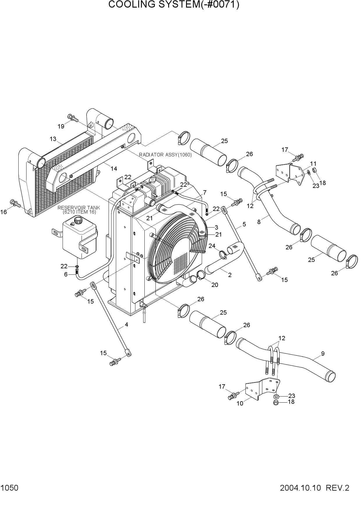 COOLING SYSTEM(-#0071)