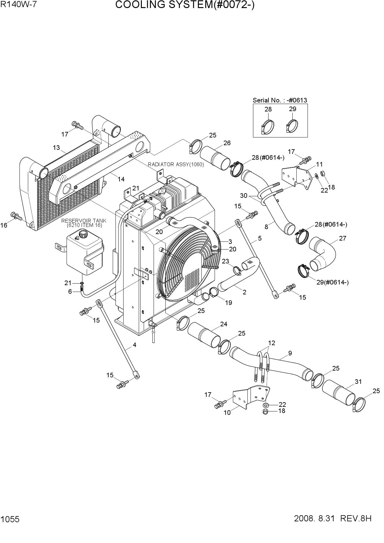 COOLING SYSTEM(#0072-)