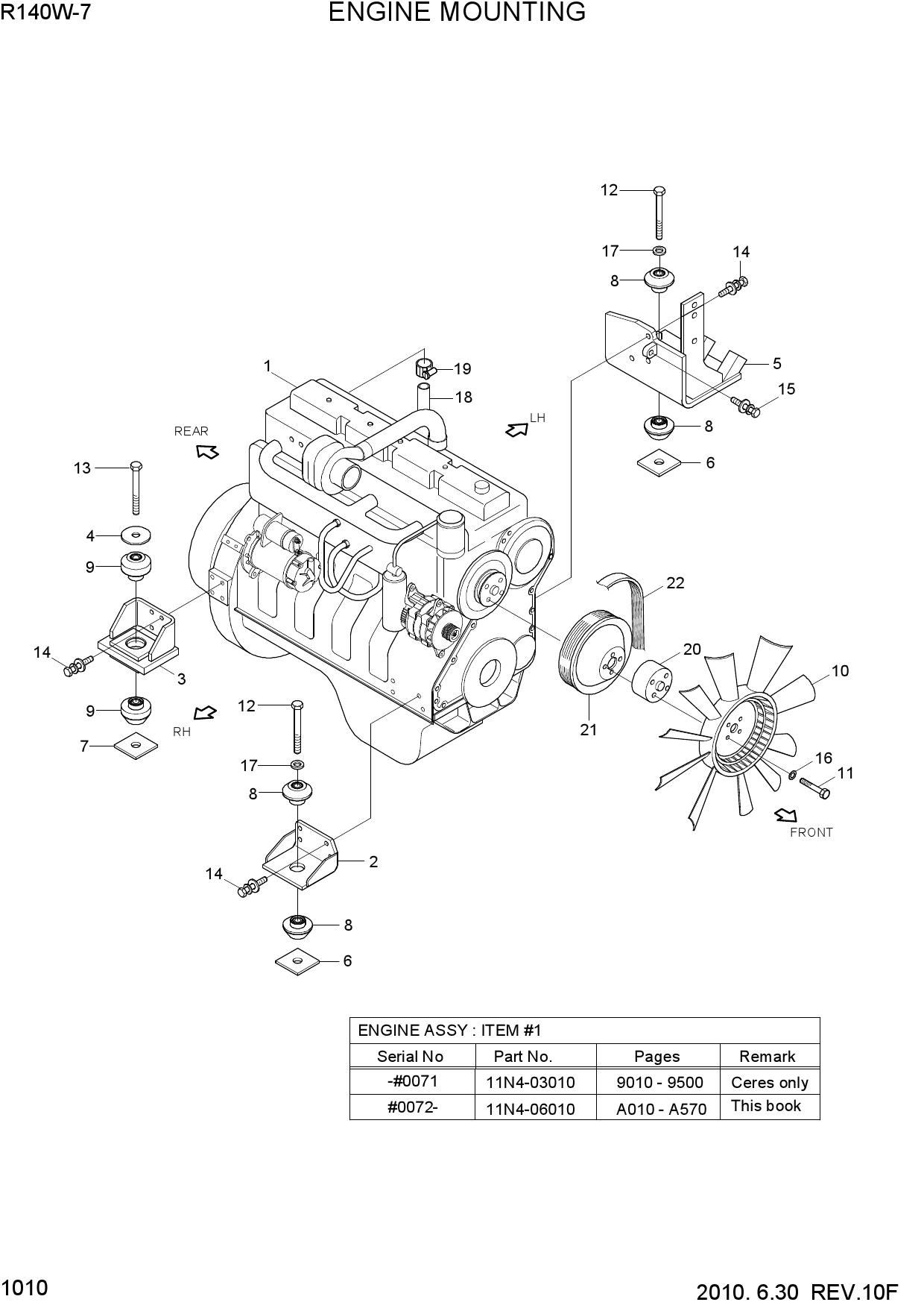 ENGINE MOUNTING
