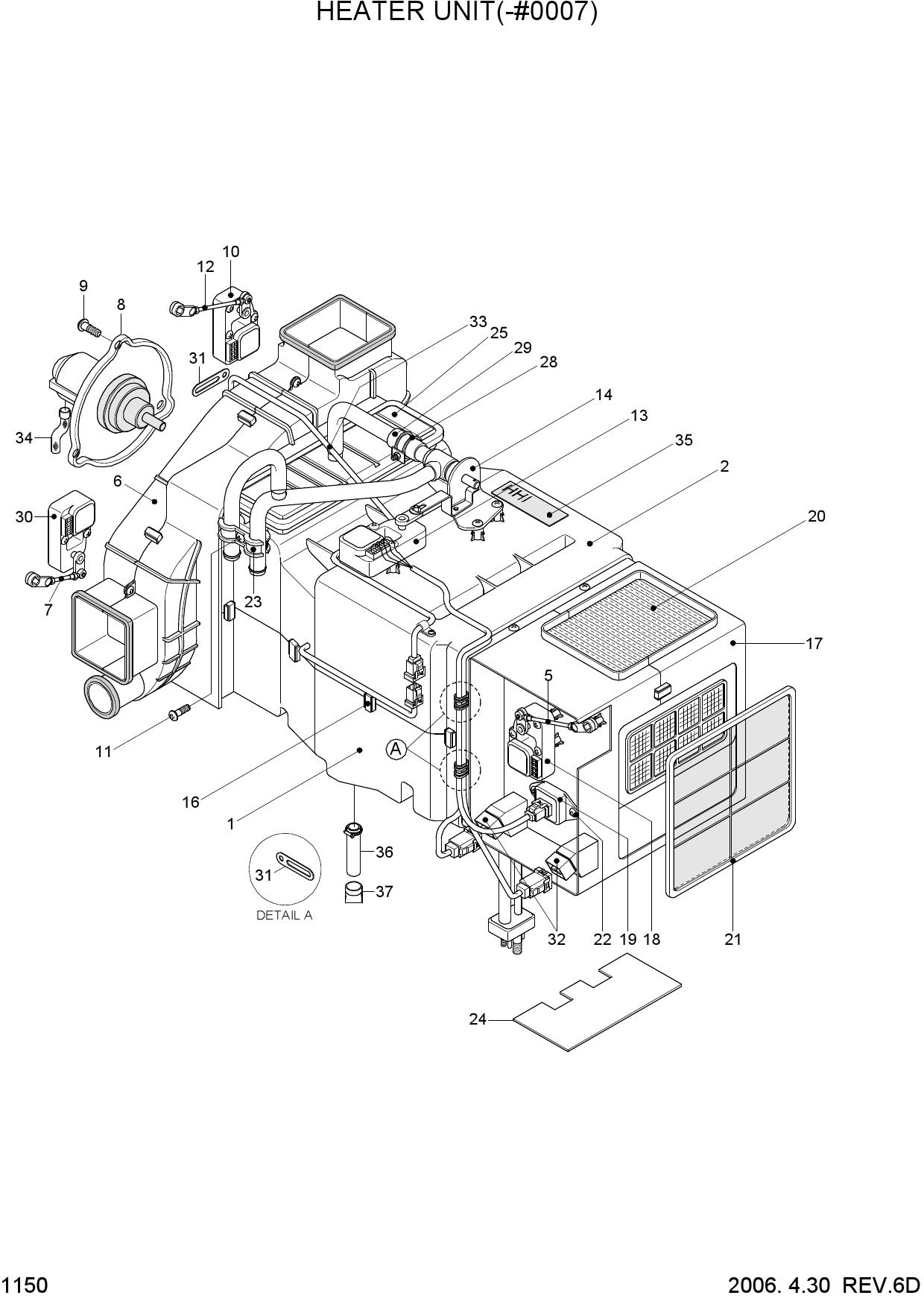 HEATER UNIT(-#0007)