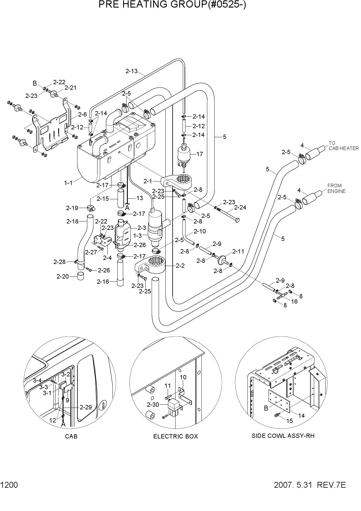 PRE HEATING GROUP(#0525-)