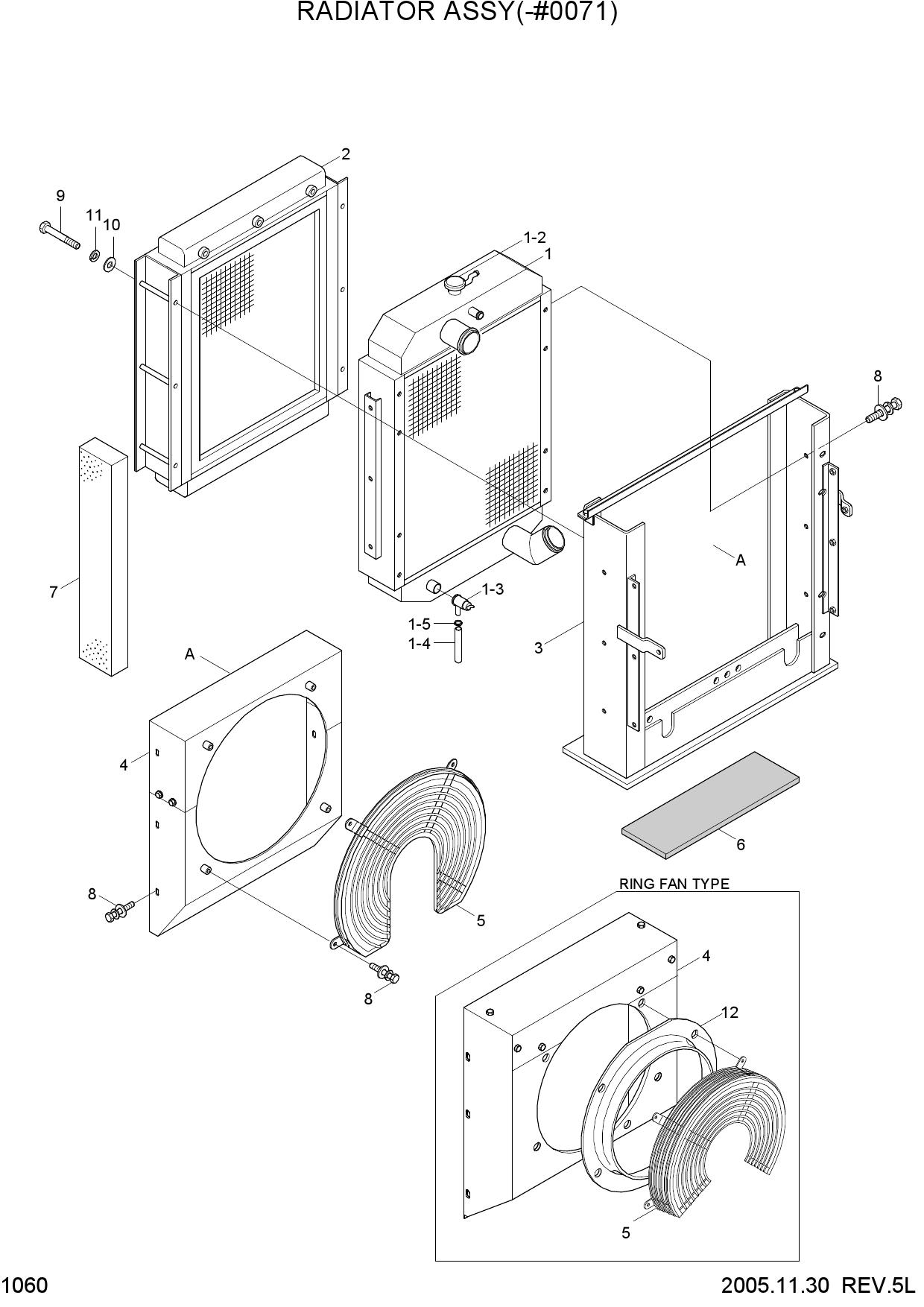 RADIATOR ASSY(-#0071)