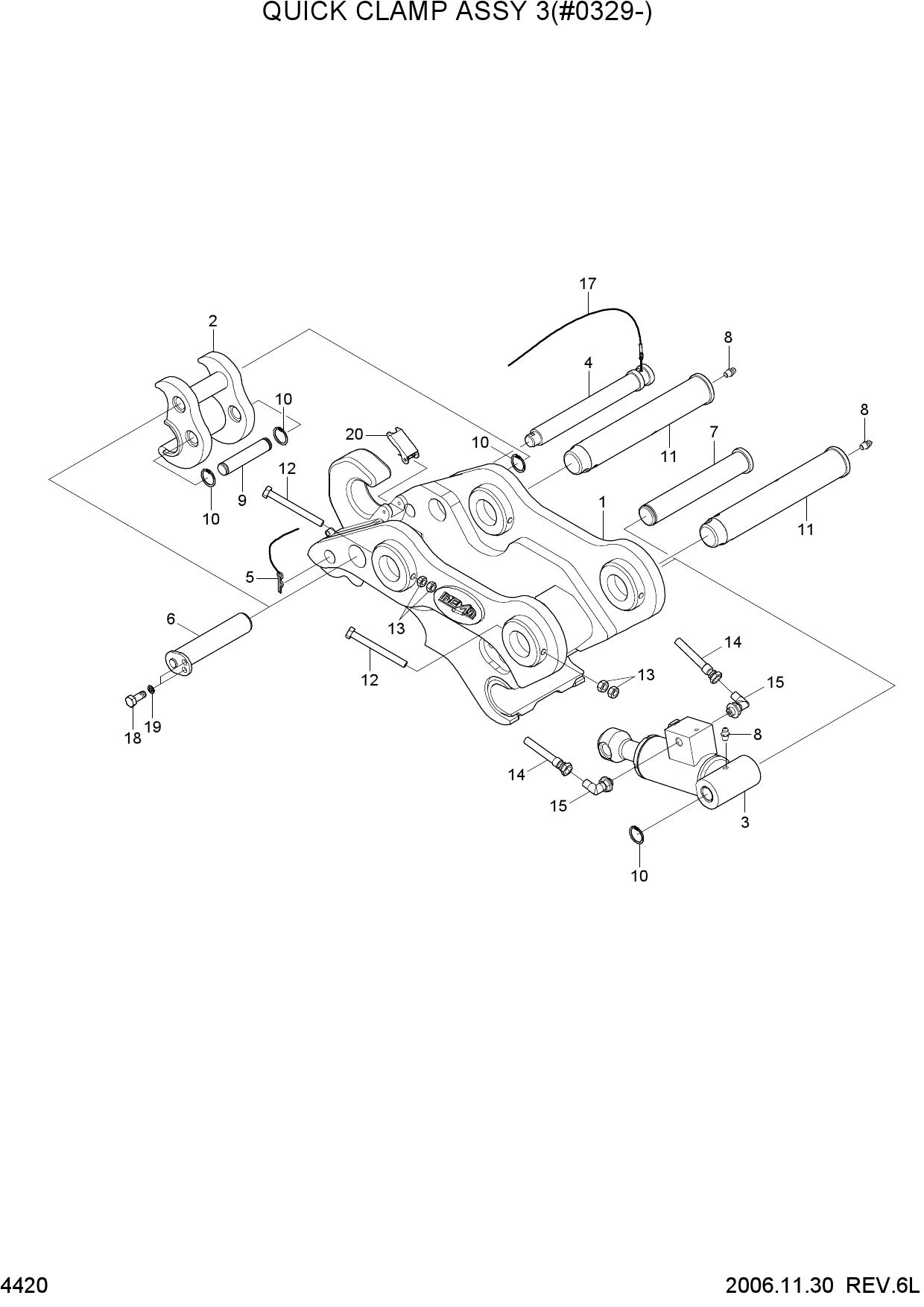 QUICK CLAMP ASSY 3(#0429-)