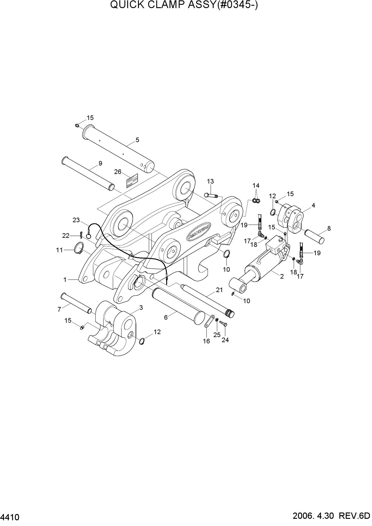 QUICK CLAMP ASSY(#0345-)
