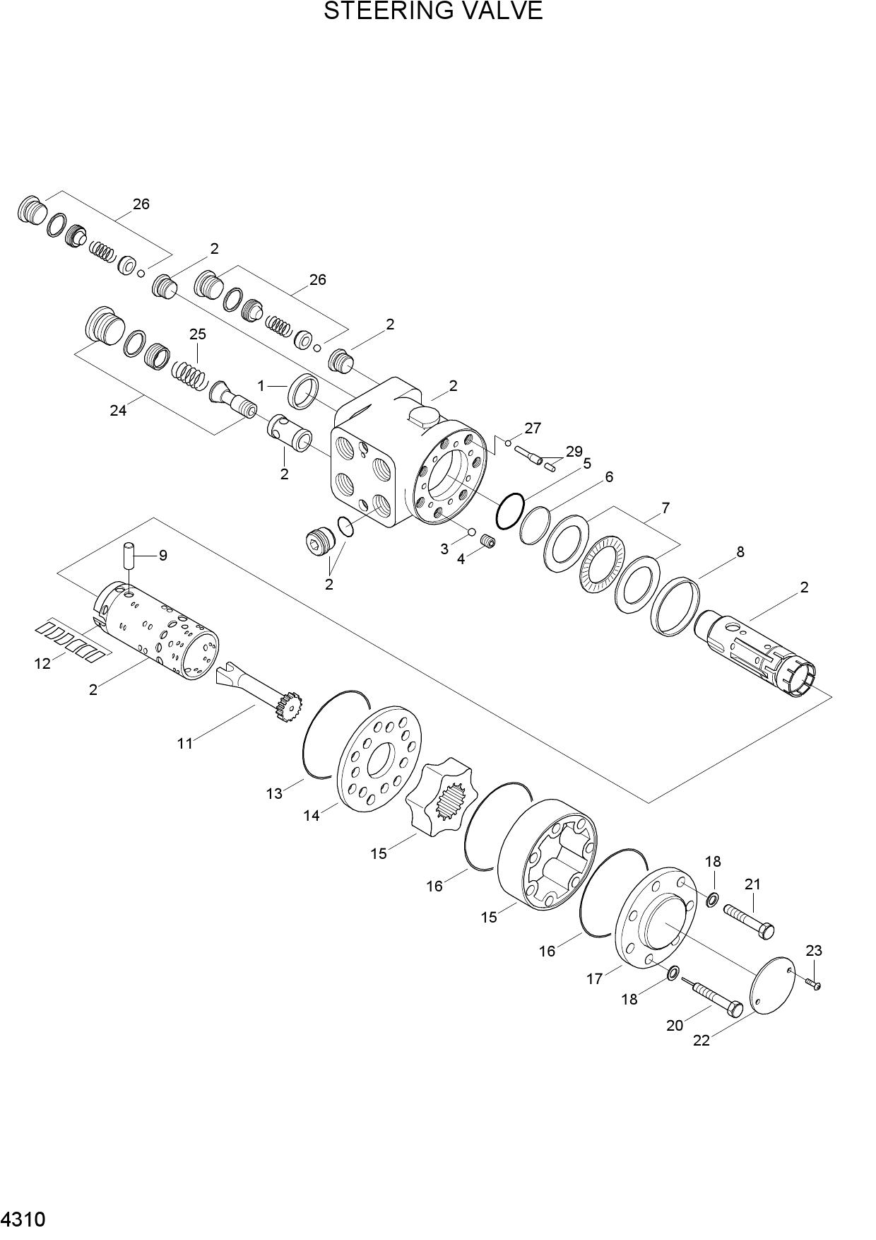 STEERING VALVE