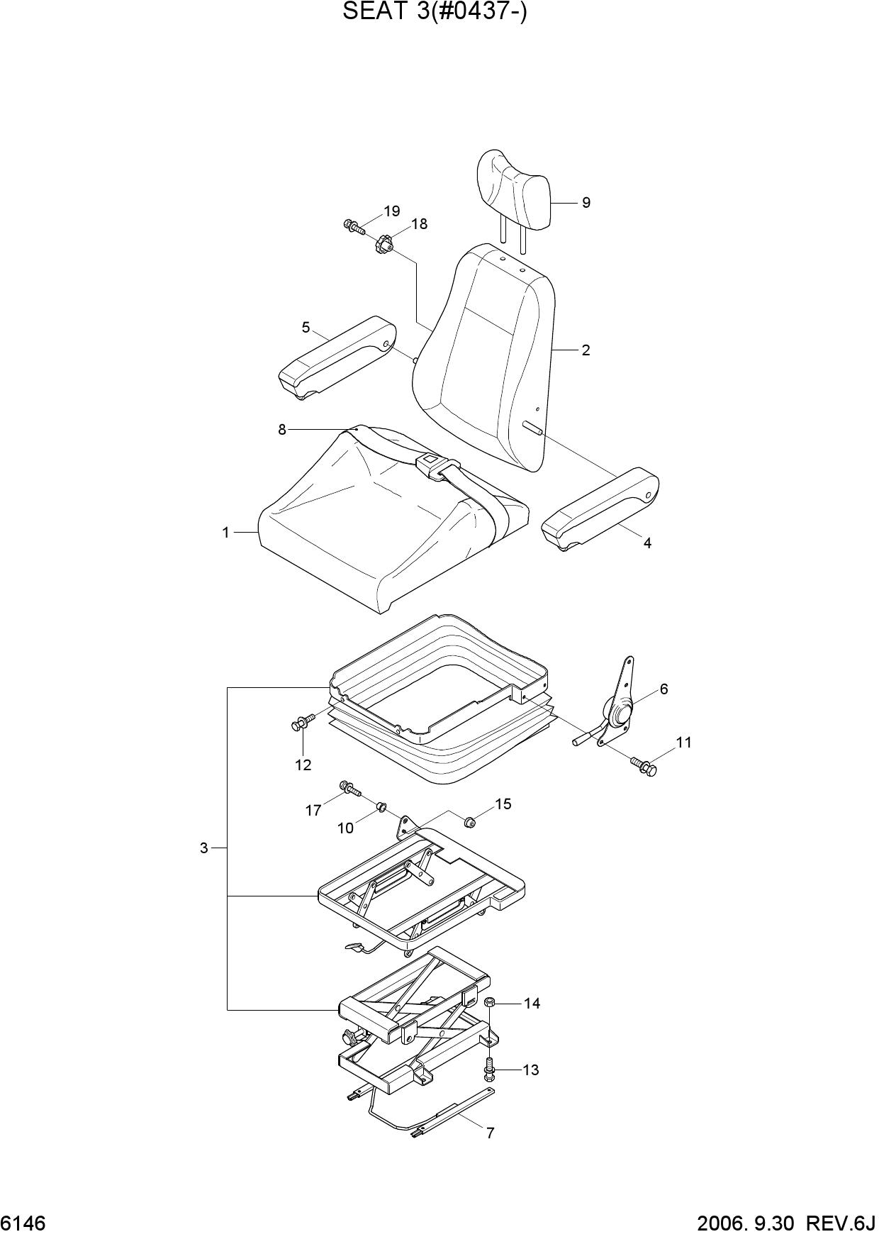 SEAT 3(#0437-)