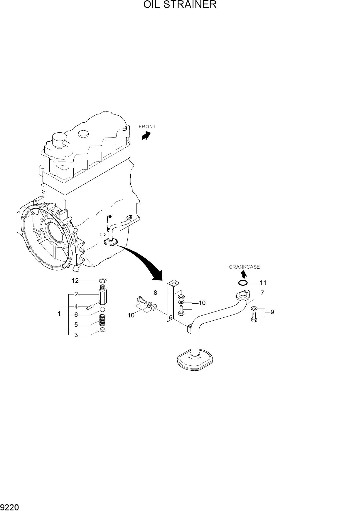 OIL STRAINER