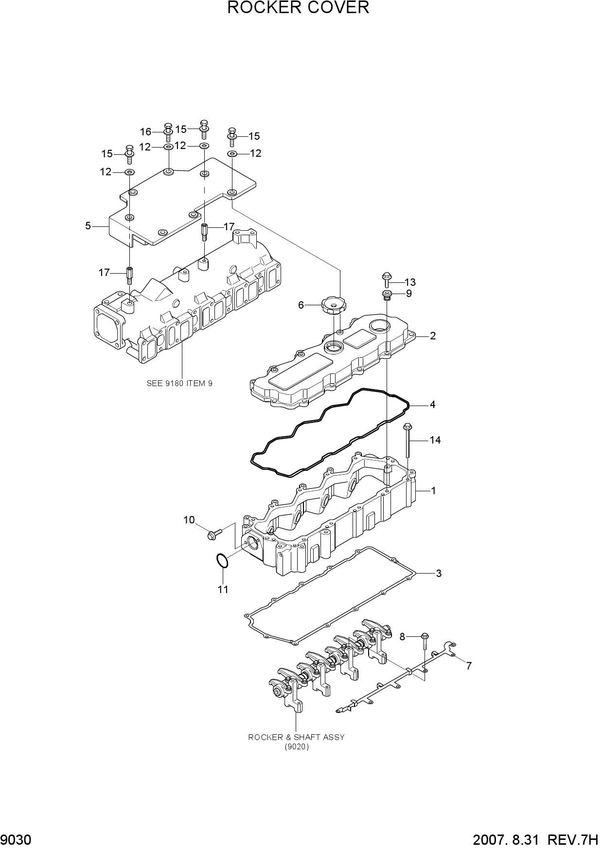 ROCKER COVER