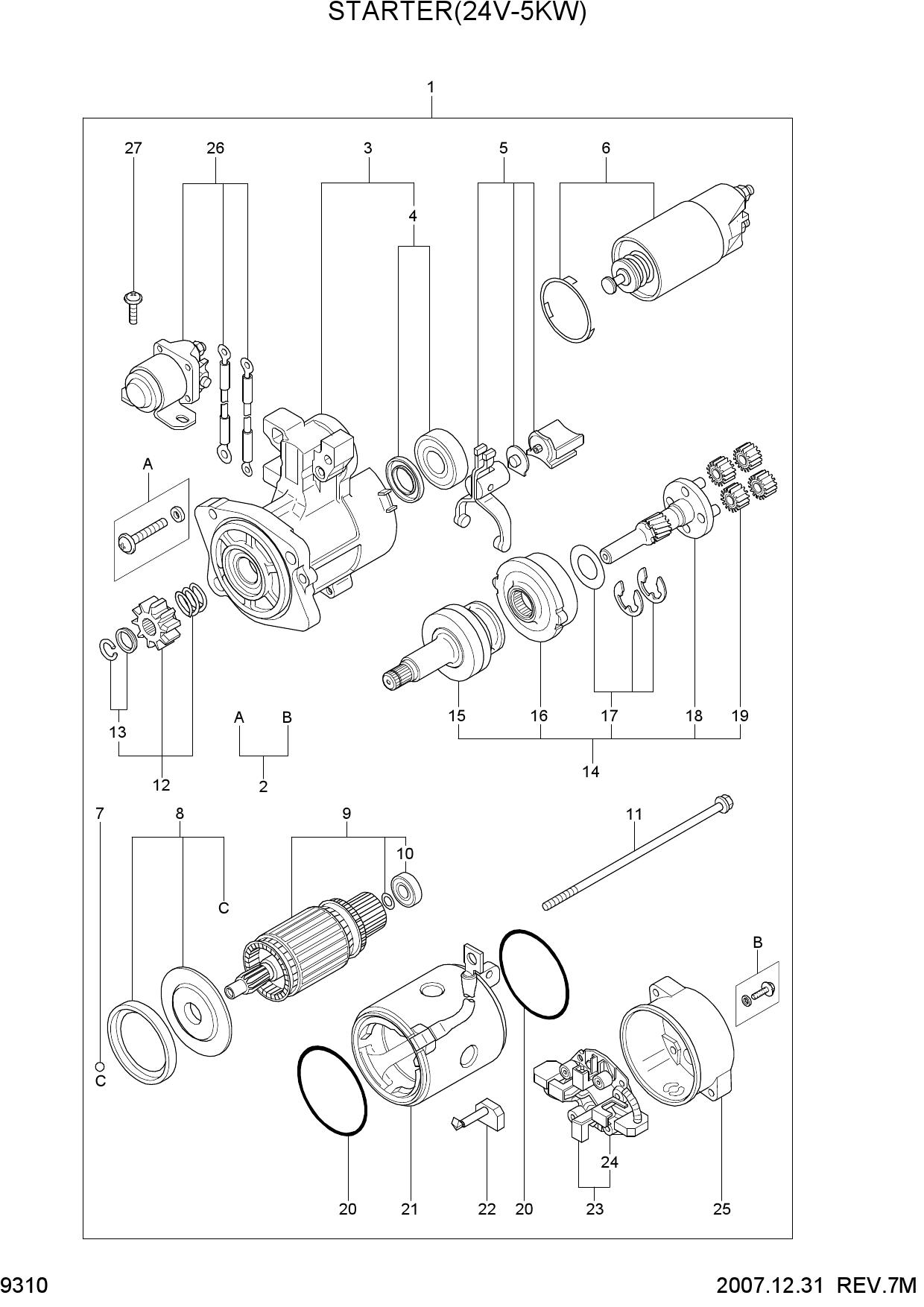 STARTER (24V-5KW)