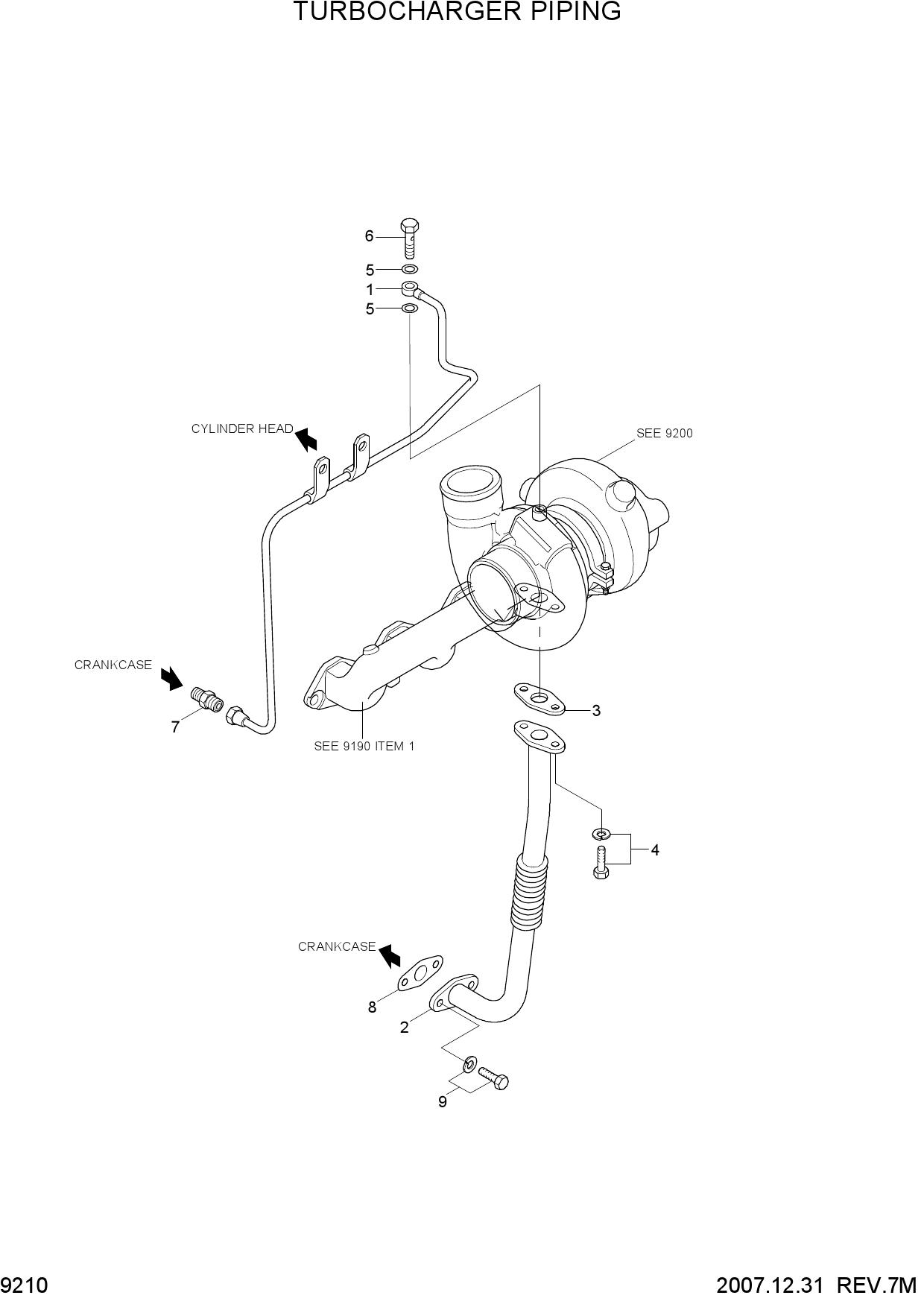 TURBOCHARGER PIPING