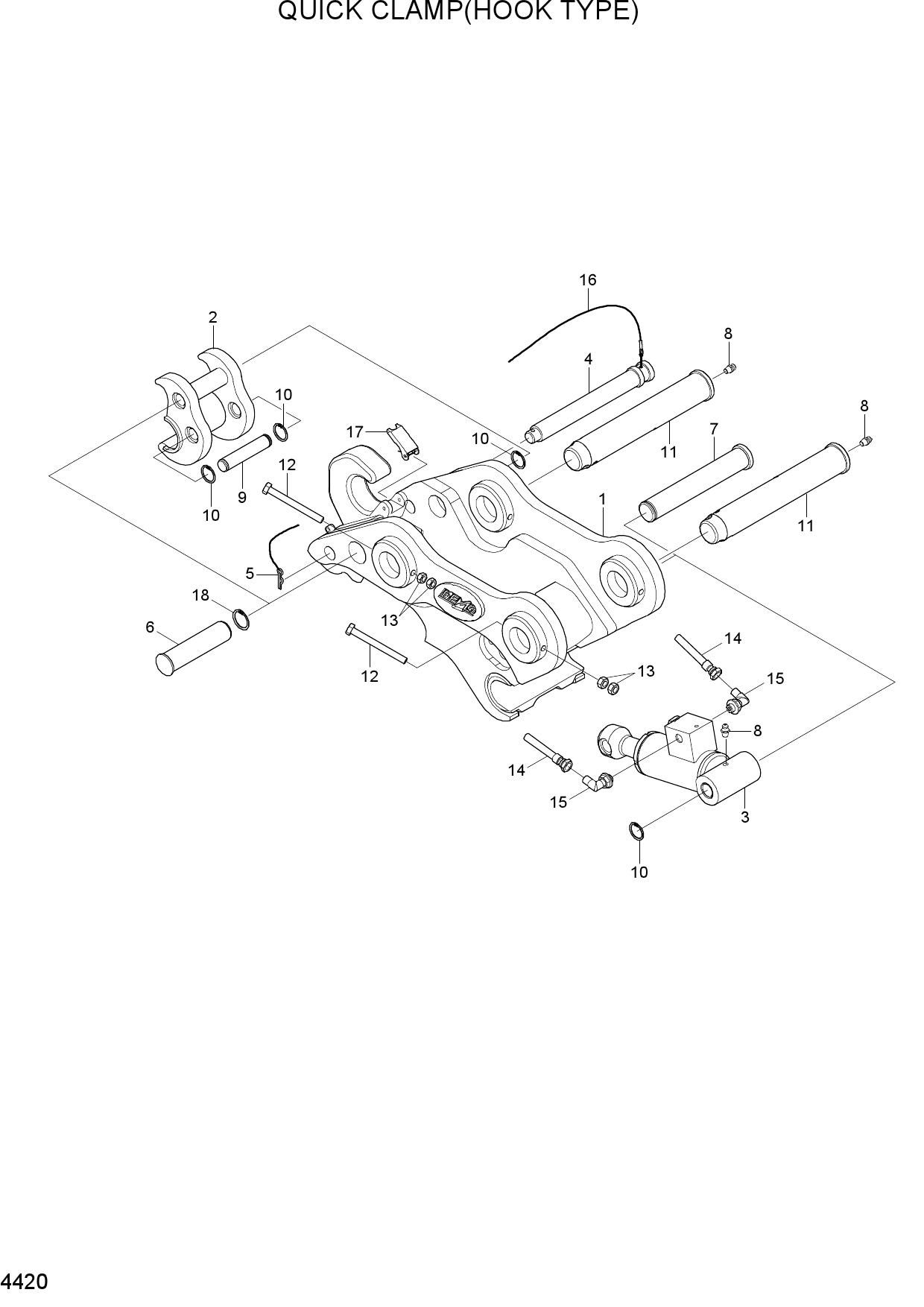 QUICK CLAMP(HOOK TYPE)