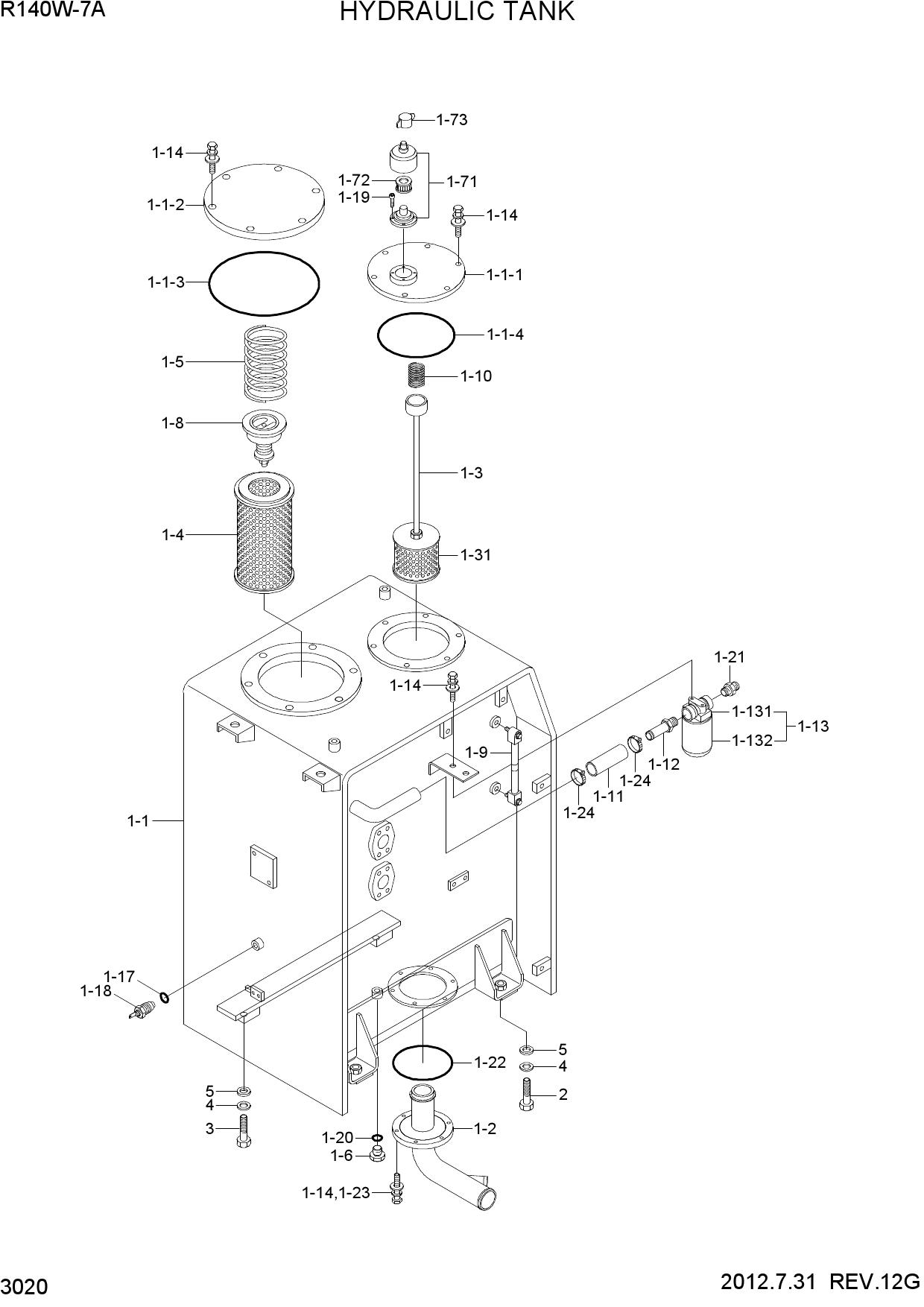 HYDRAULIC TANK