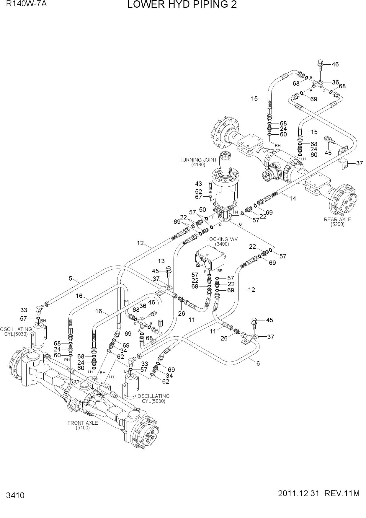LOWER HYD PIPING 2