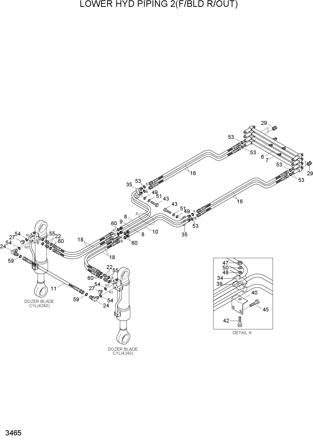 LOWER HYD PIPING 2(F/BLD R/OUT)