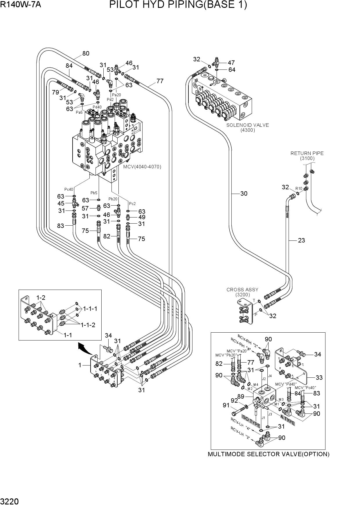 PILOT HYD PIPING(BASE 1)