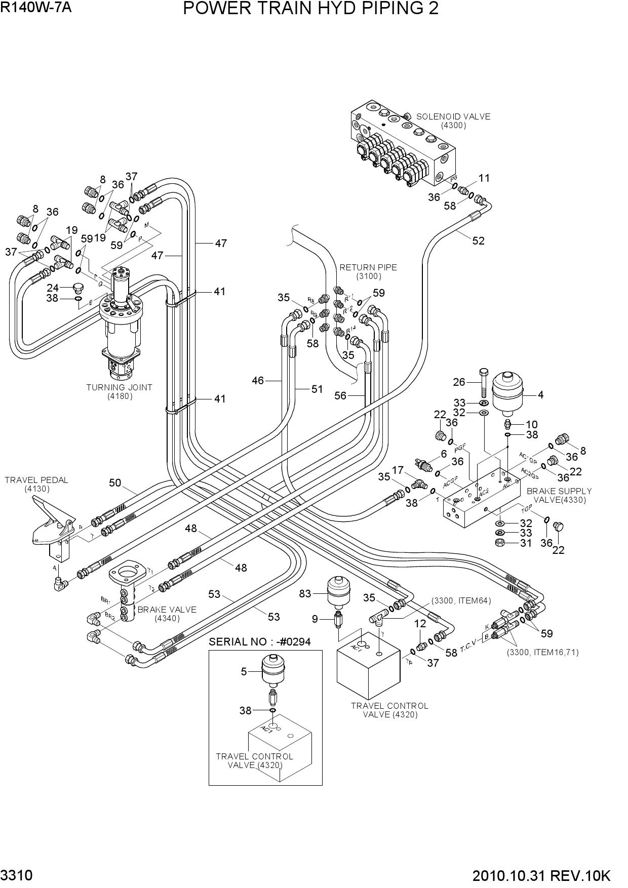 POWER TRAIN HYD PIPING 2
