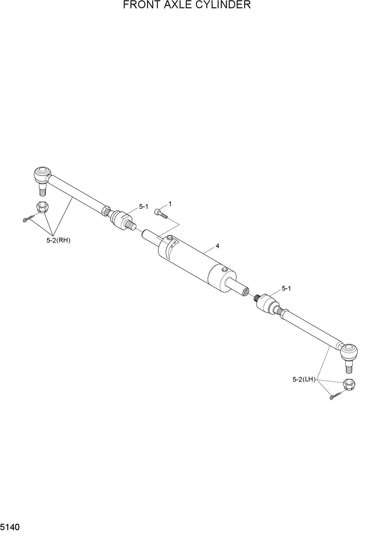 FRONT AXLE CYLINDER