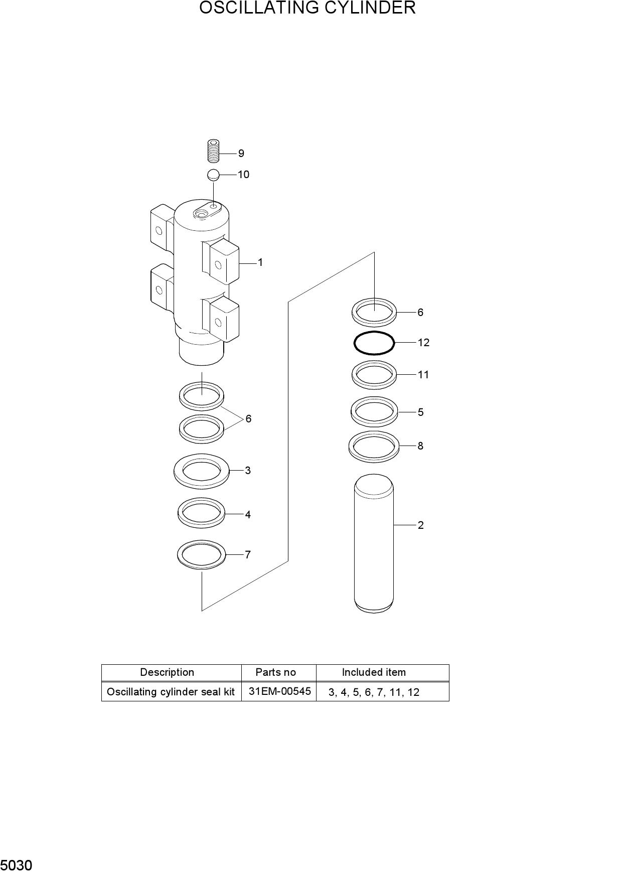 OSCILLATING CYLINDER