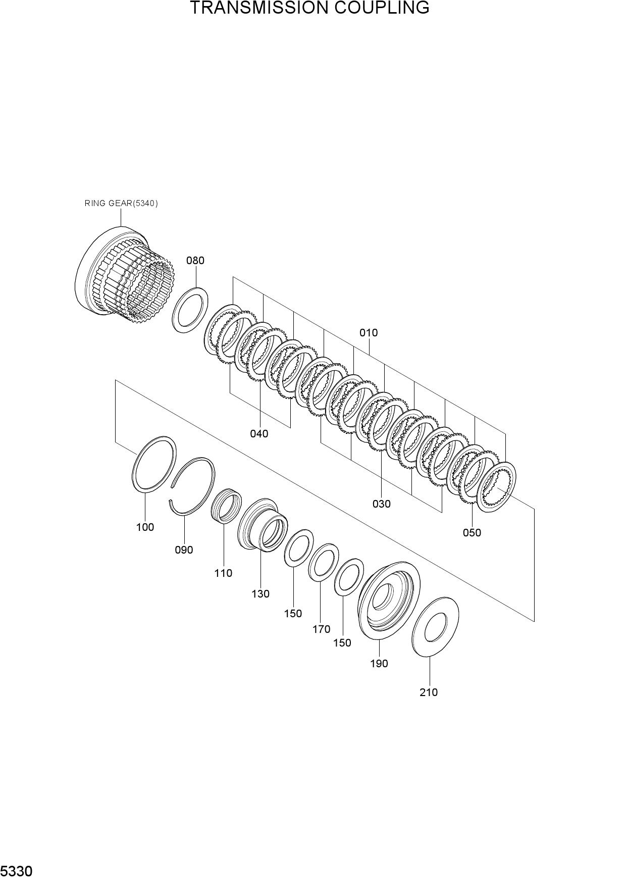 TRANSMISSION COUPLING