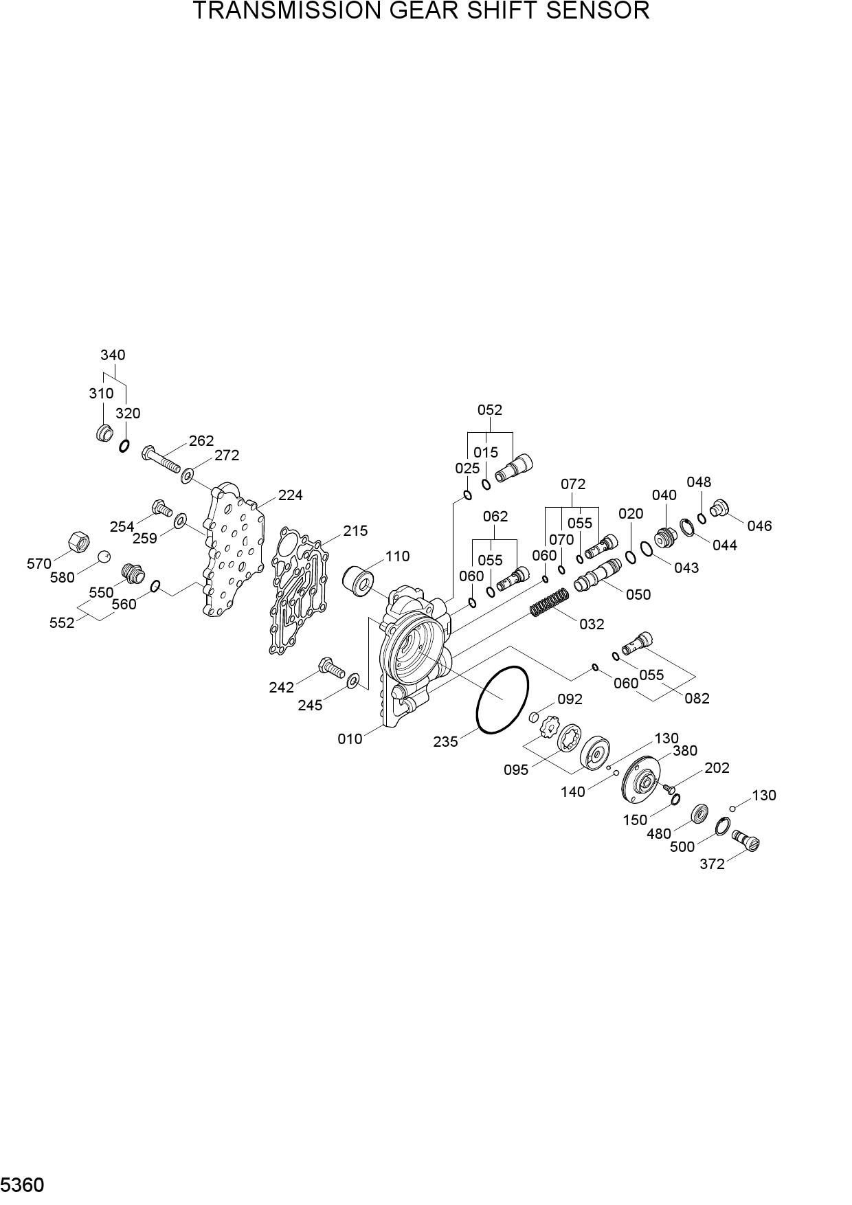 TRANSMISSION GEAR SHIFT SENSOR