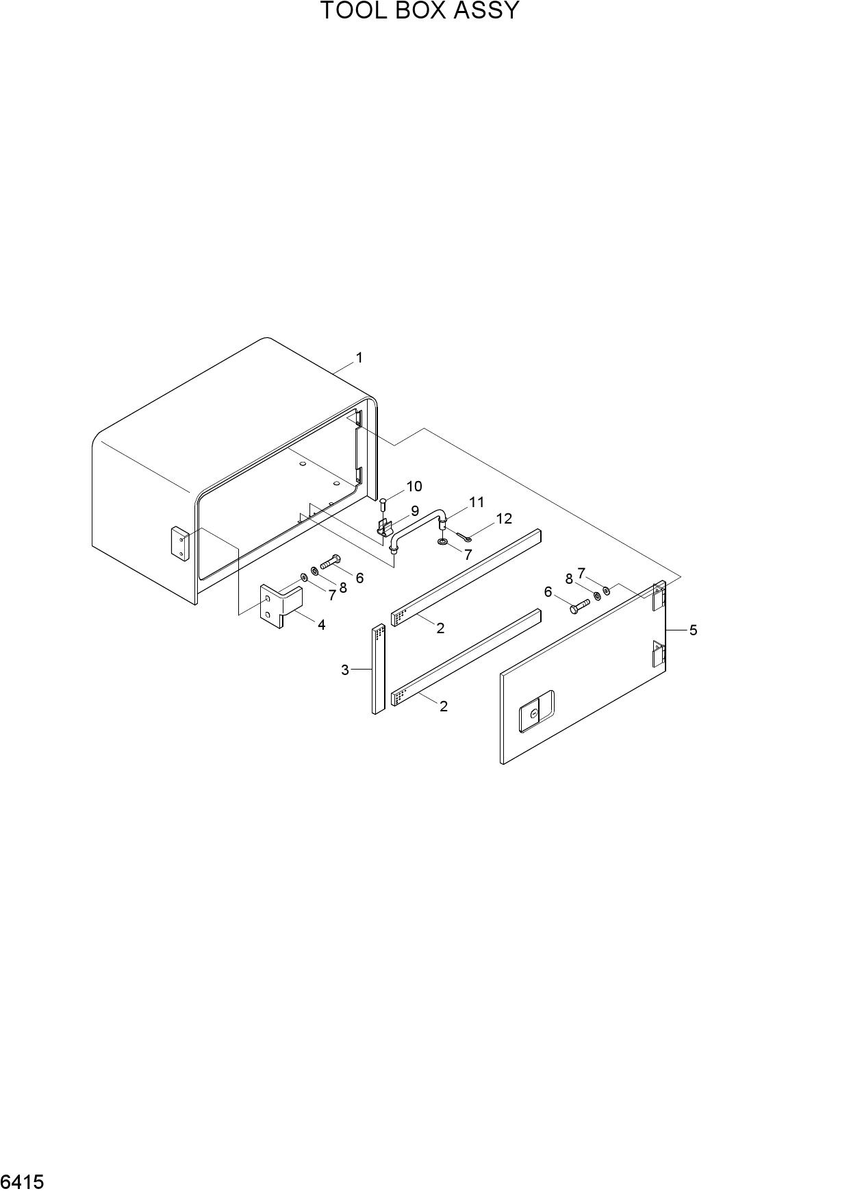 TOOL BOX ASSY