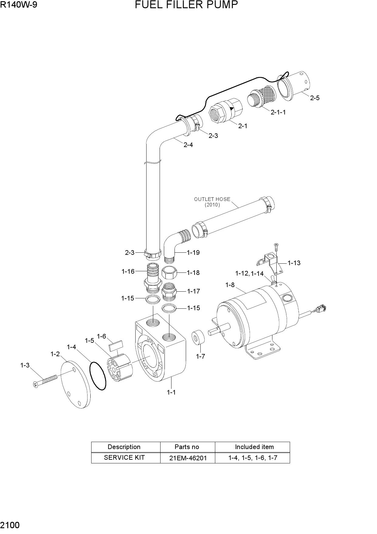 FUEL FILLER PUMP