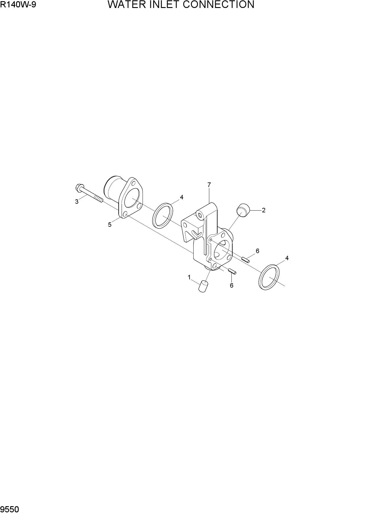 WATER INLET CONNECTION