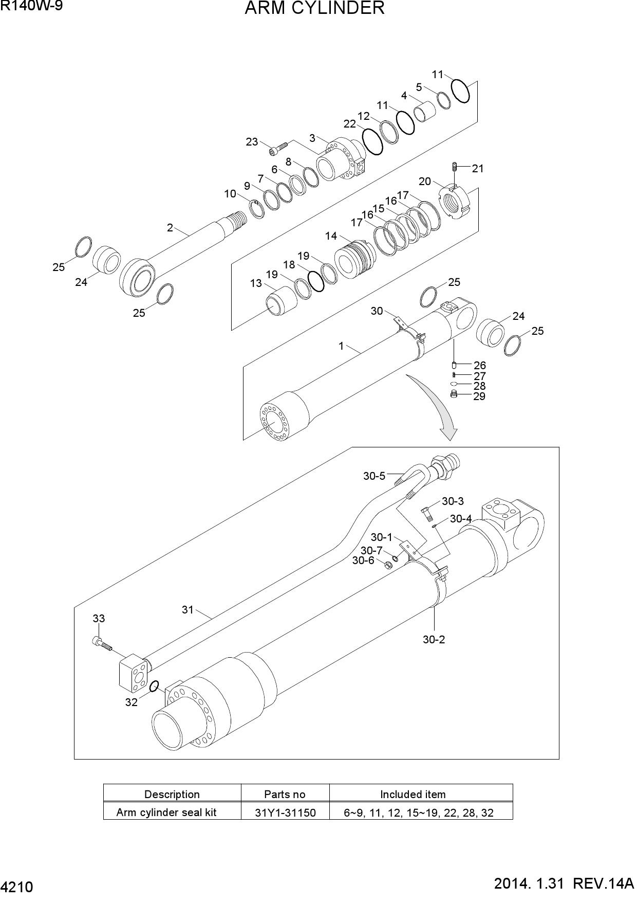 ARM CYLINDER