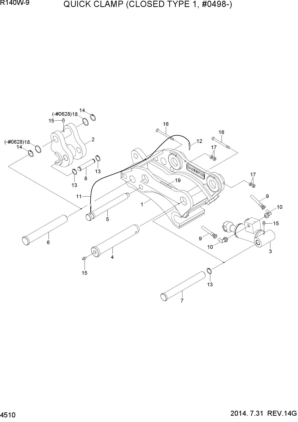 QUICK CLAMP(CLOSED TYPE 1, #0498-)
