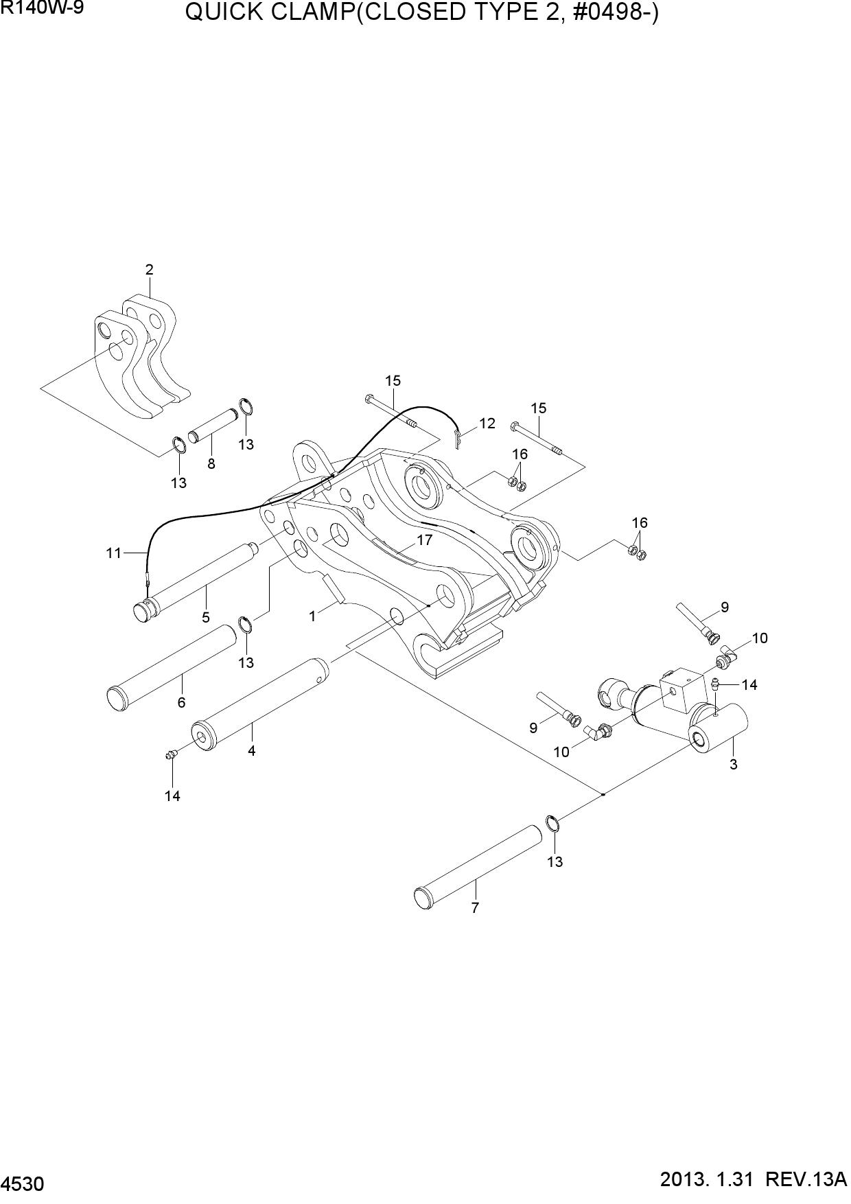QUICK CLAMP(CLOSED TYPE 2, #0498-)