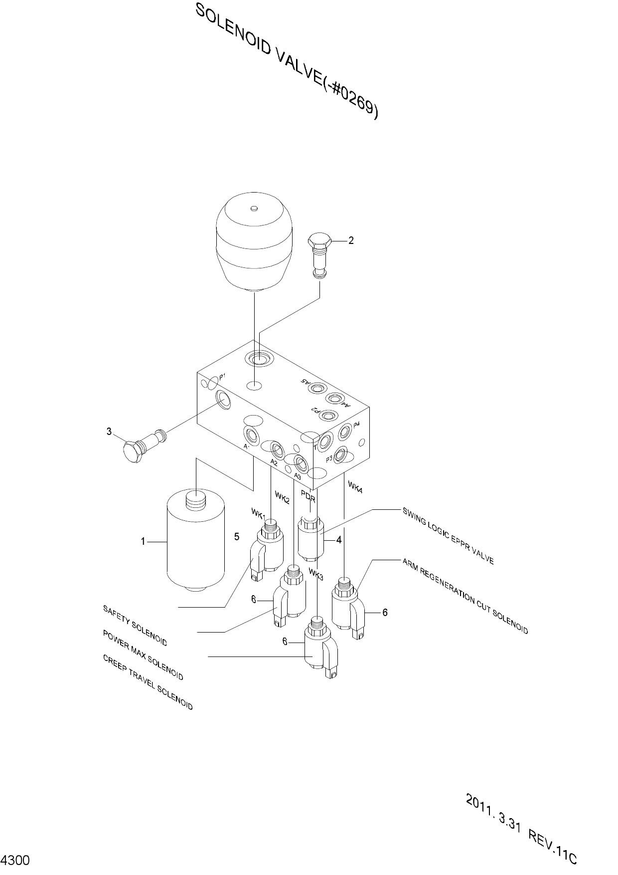 SOLENOID VALVE(-#0269)