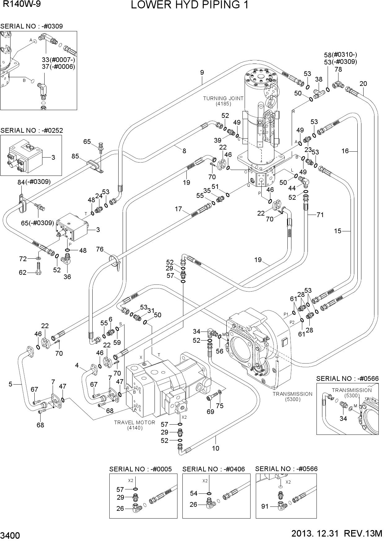 LOWER HYD PIPING 1