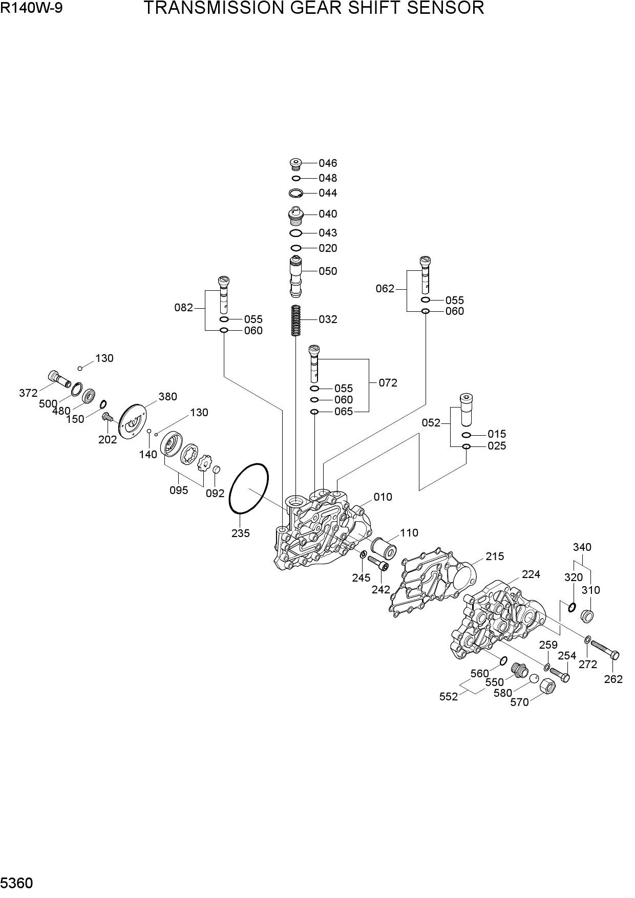 TRANSMISSION GEAR SHIFT SENSOR