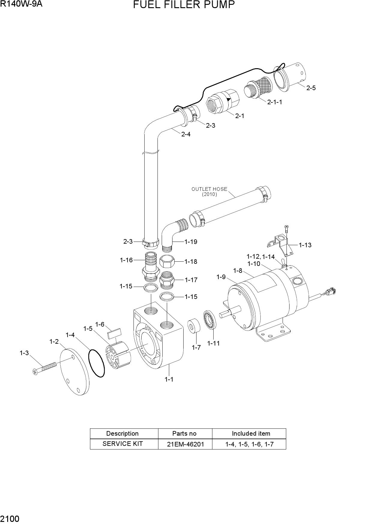 FUEL FILLER PUMP