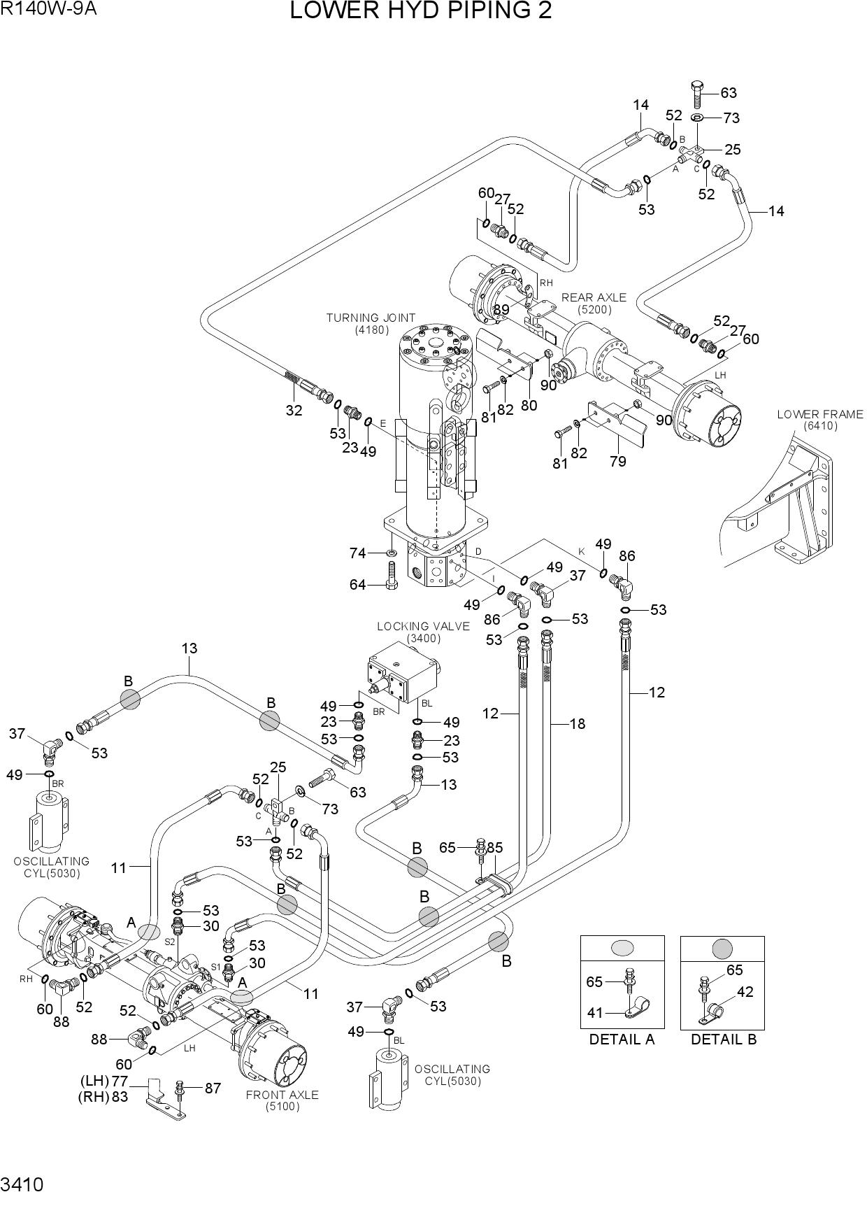 LOWER HYD PIPING 2