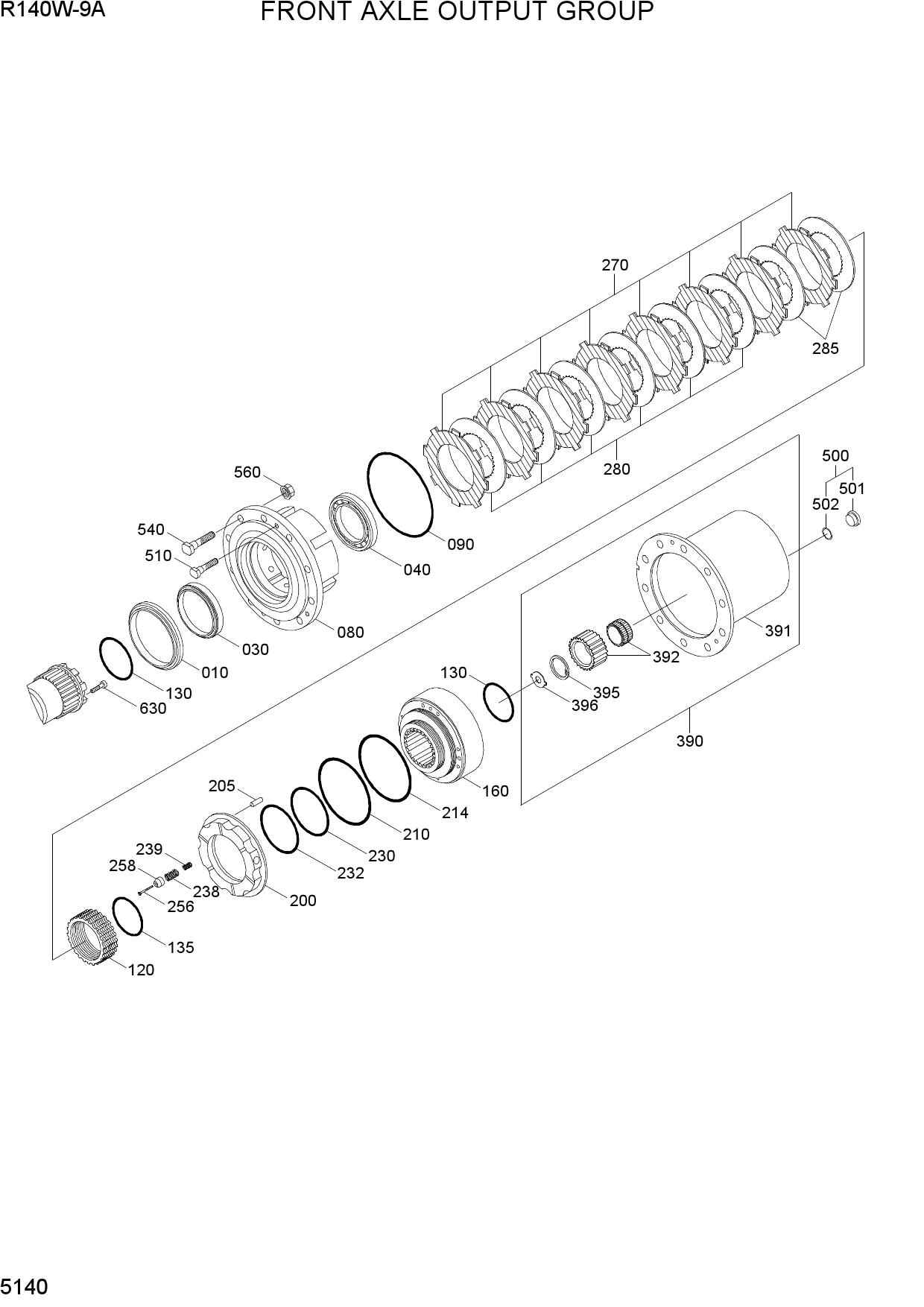 FRONT AXLE STEERING GEAR