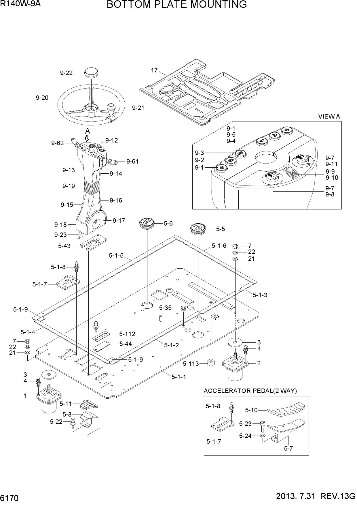 BOTTOM PLATE MOUNTING