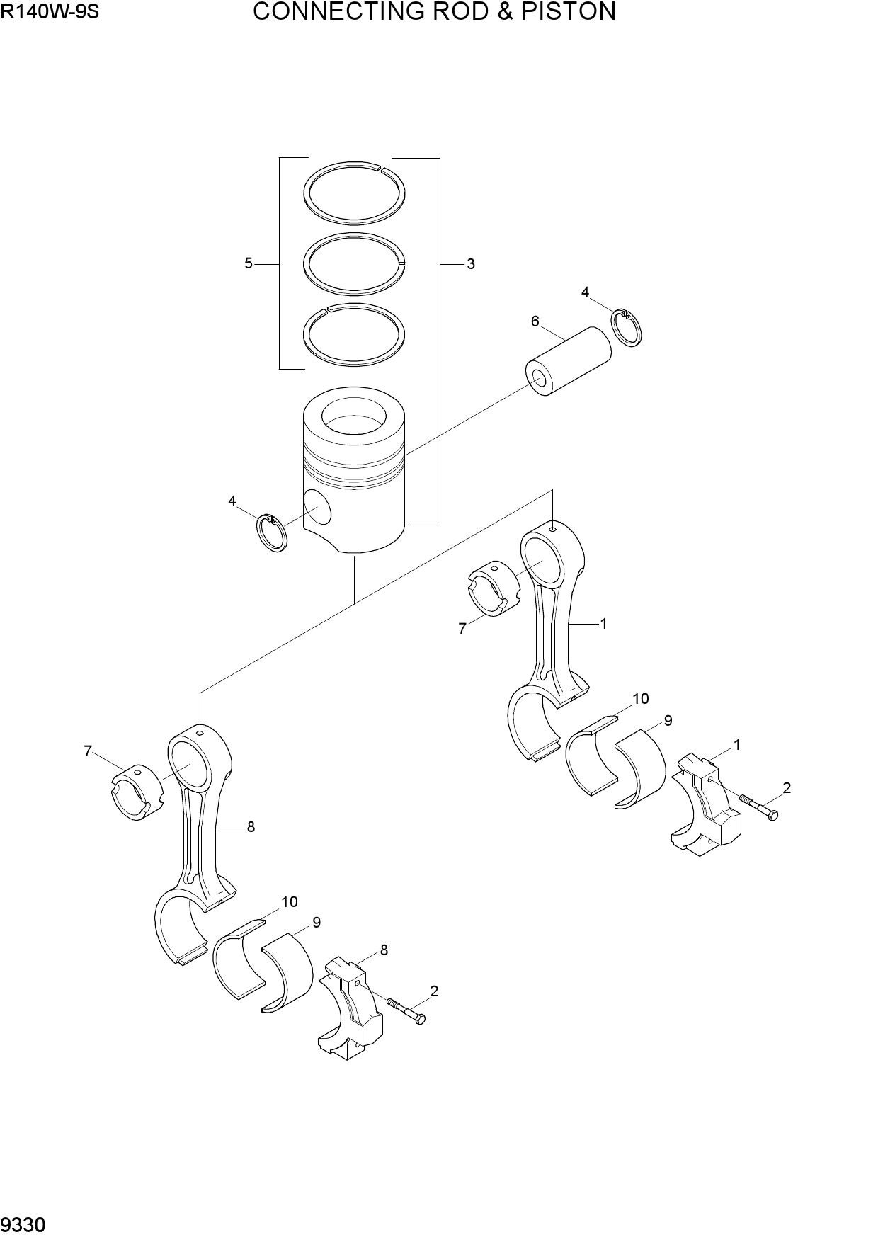 CONNECTING ROD & PISTON