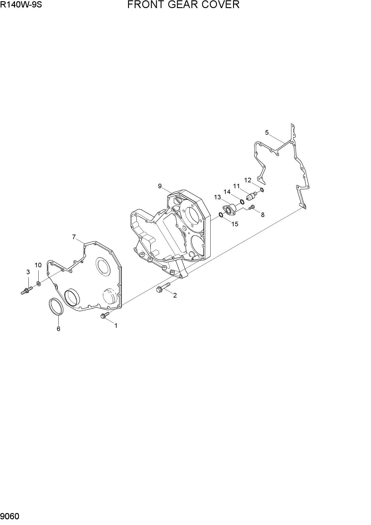 FRONT GEAR COVER