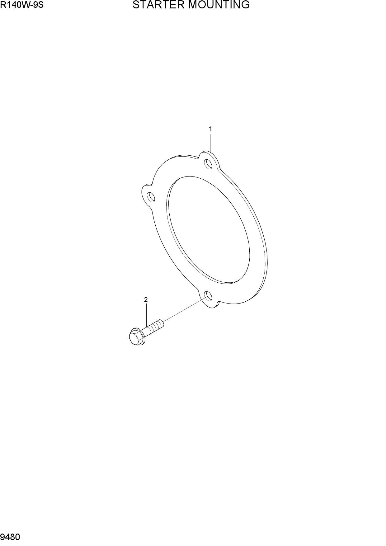 STARTER MOUNTING