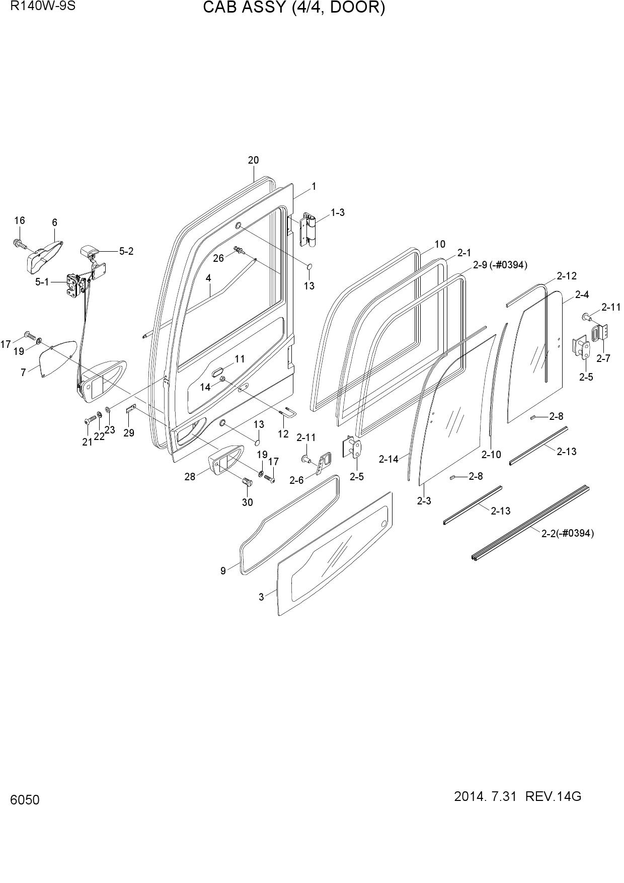 CAB ASSY(4/4, DOOR)