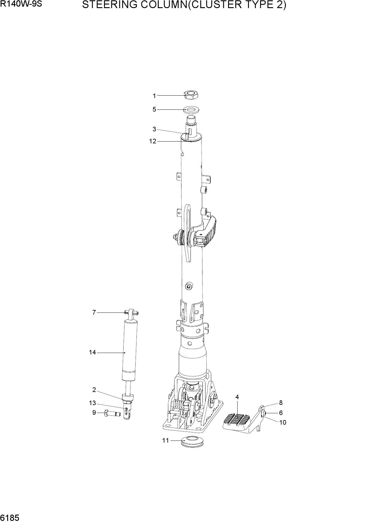 STEERING COLUMN(CLUSTER TYPE 2)