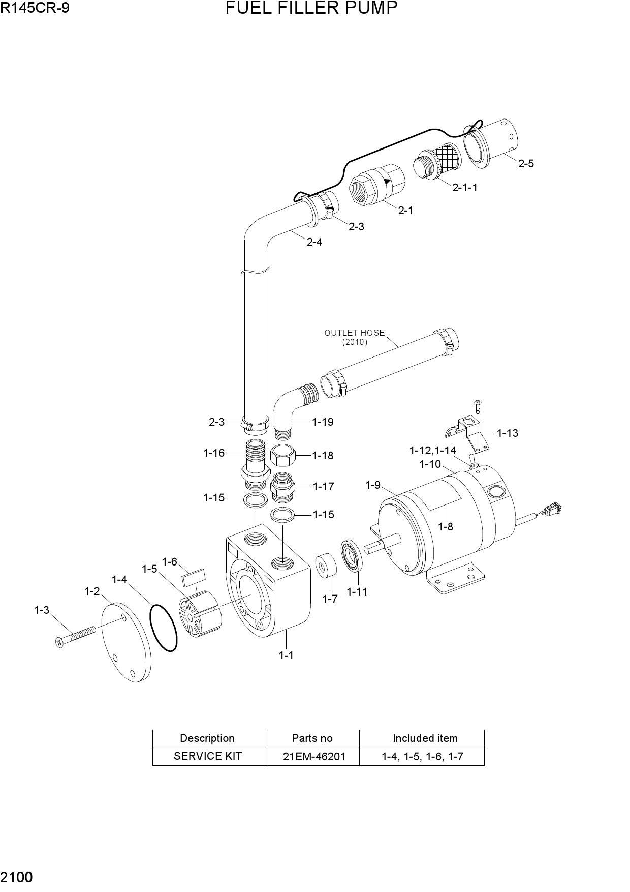 FUEL FILLER PUMP